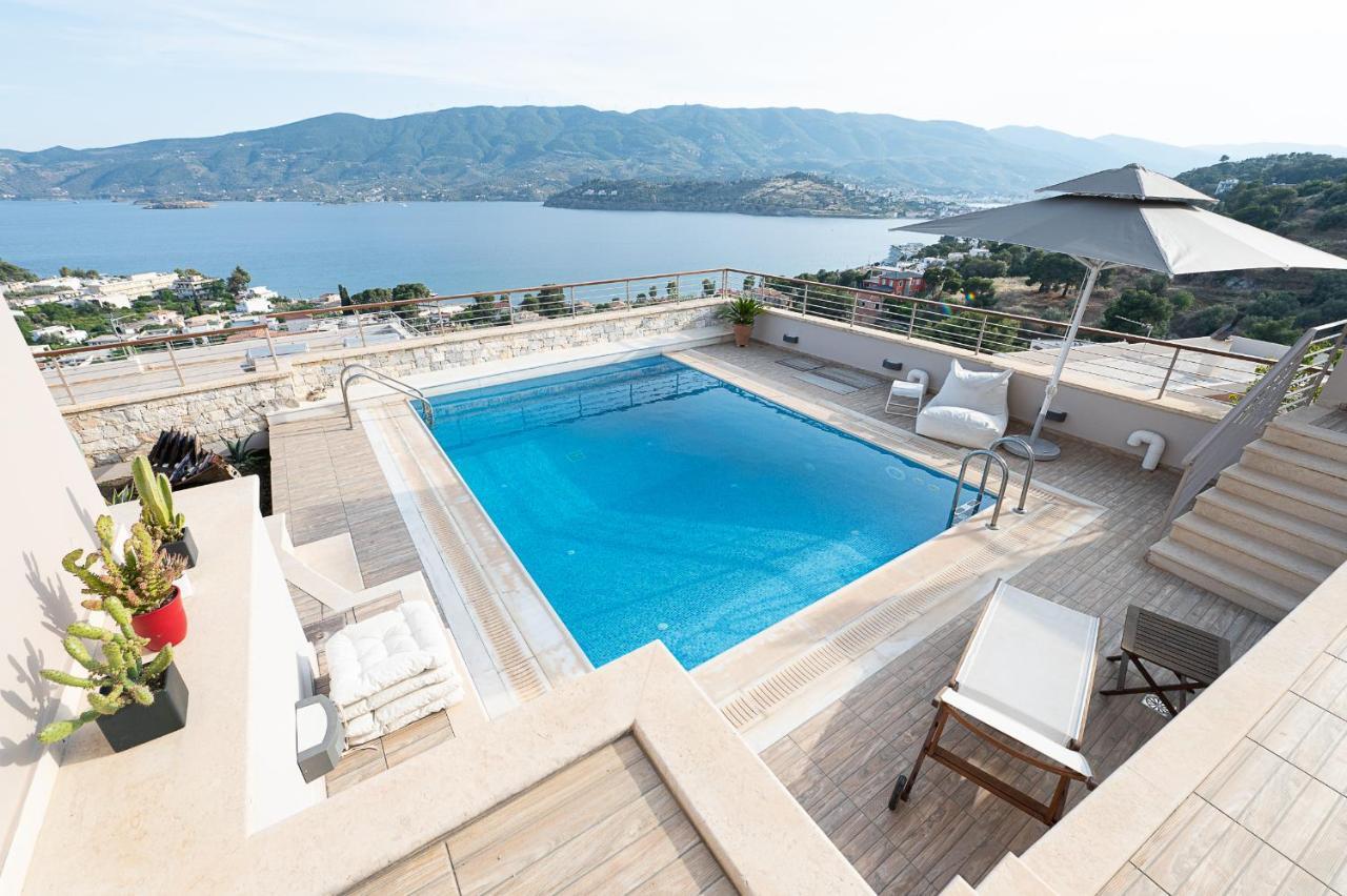 Kalavria Luxury Suites, Afroditi Suite With Magnificent Sea View And Private Swimming Pool. Poros Town Exterior photo